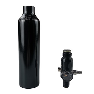 Mini-bouteille d'air comprimé en aluminium 13ci pour paintball, 3000 PSI, pour utilisation avec fusil et marqueur - Product Image 1