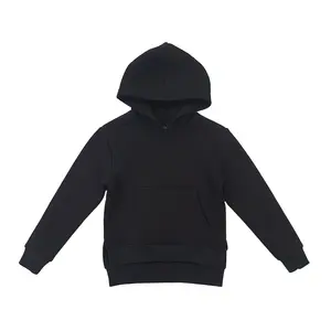 Casual Style S-shirt Sweatshirt For Boys And Girls 8-14 Years Hoodies For Children Black Regular Sleeves