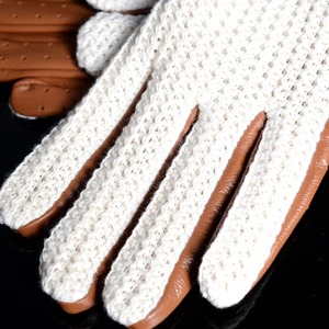 Prix usine patrimoine Crochet conduite gant d'équitation cousu à la main en cuir de mouton véritable non doublé polyuréthane sport en plein air - Product Image 5