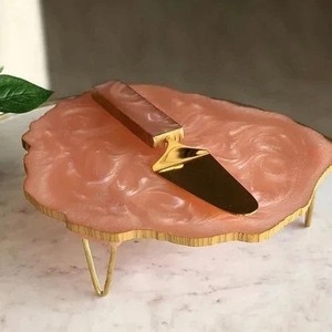 <b>Resin</b> Tiered Cake Stand | Multi-Layer Dessert Display Stand - Product Image 3