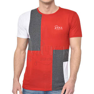 100% camisetas de algodón para hombres con diseño de logotipo personalizado Servicio OEM de manga corta de verano Venta en línea para adultos - Product Image 1