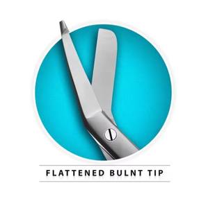 กรรไกรพยาบาลสแตนเลสคุณภาพสูง ชุดเครื่องมือผ่าตัดแบบใช้มือ สำหรับผ่าตัดผ้าพันแผล ใช้ทางการแพทย์ - Product Image 3