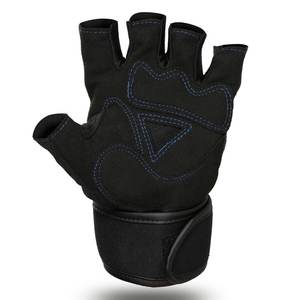 Gym Weightlifting <b>Gloves</b> Half Finger <b>Leather</b> Outdoor Custom High Quality Workout Body Building <b>Fingerless</b> <b>Gloves</b> - Product Image 2