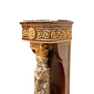 Columna Decorativa de Madera Clásica de Lujo - Product Image 5