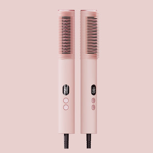 Cold Air Styling <b>Brush</b> 3 in 1 Hair Volumizer Ionic Hair <b>Brush</b> Anti Frizz Hair Straightening Styling Tool for Salon Home Use - Product Image 1