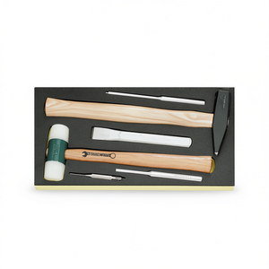 Juego de Martillos y Cinceles Stahlwille TCS 102-109/10956/10960/6 con Incrustaciones - Product Image 3