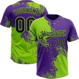 Venta al por mayor de ropa deportiva en blanco personalizado nombre del equipo número uniforme de softball color todos los estilos hombres mujeres jóvenes béisbol Jersey - Product Image 1