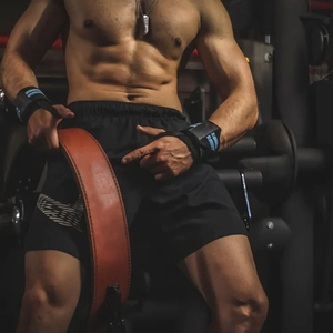 Precio barato y muñequeras de alta calidad, soporte con logotipo personalizado, muñequeras personalizadas para levantamiento de pesas, entrenamiento en gimnasio, uso de levantamiento de pesas - Product Image 3