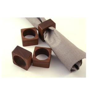 Porte-rond de serviette Vaisselle Porte-rond de serviette en bois personnalisé Design personnalisé nouvelle arrivée disponible au prix le moins cher - Product Image 1