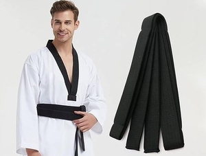 เข็มขัดยูโดคอตตอน100% สำหรับ SI-JB-07เทควันโดปรับสีและโลโก้ได้ตามต้องการ - Product Image 4