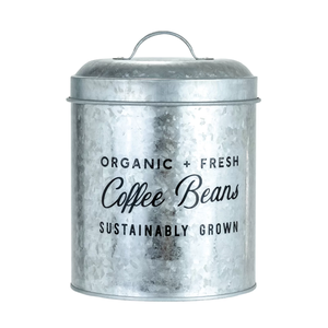 Galvanized Metal <b>Storage</b> Canister Jar Silver for <b>Food</b> <b>Storage</b> <b>Dry</b> <b>Food</b> Kitchen Decorative Hotel Restaurant Made in India - Product Image 3