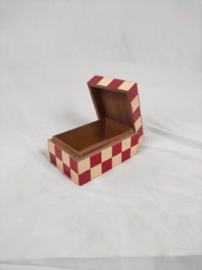 Joyero MDF pulido hecho a mano de inspiración vintage de fabricación india para tienda, anillos, pendientes y más precio de exportación - Product Image 3