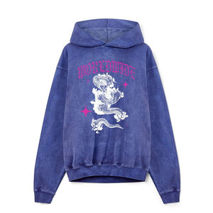 OEM Custom Logo Heavyweight DTF Printed <b>Full</b> <b>Zip</b> <b>up</b> <b>Hoodie</b> Wholesale <b>Hoodie</b> with Digital Printing for Autumn Season - Product Image 4