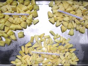 Ananas Tibit Ball Biologiques Surgelés IQF de Haute Qualité, Brix 10%, Douceur Naturelle, Emballés Sous Vide, 10kg - Product Image 5