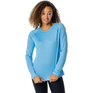 Performance Long Sleeve Shirt UPF 50 Mesh Quick Dry Cooling Running Fishing Hiking UV Sun Protection Loose Fit