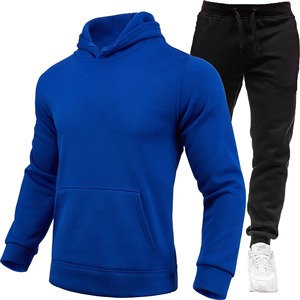 Conjunto de sudadera y pantalones de moda para hombre 2025, conjunto informal de edición gruesa informal para hombre, conjunto de sudadera y joggers - Product Image 2