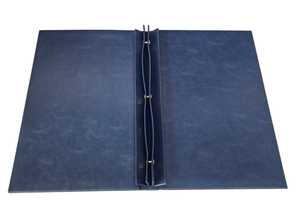 Menu Holder PU Leather <b>File</b> <b>Folder</b> Organizer Menu Book Cover Binder for Restaurant Hotel Cafe - Product Image 3