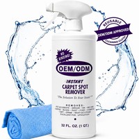 Teppich-Fleckenentferner Fleckenentferner-Spray 32oz Entfernt Tierfett Rotwein Essensflecken Ohne Rückstände Geruchsarm OEM Großhandel