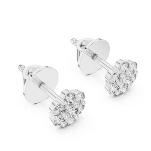 ต่างหูเพชรทรงหยดน้ำทรงกลมสีเหลืองทอง 14K ที่เพาะเลี้ยงในห้องปฏิบัติการ |   ต่างหูปาร์ตี้ |   เพชรที่เพาะเลี้ยงใหม่ - Product Image 4