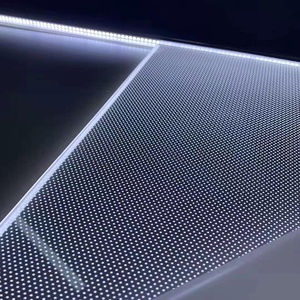 Painel de luz laser pontilhado pmma folhas acrílicas lgp placa guia de luz - Product Image 3