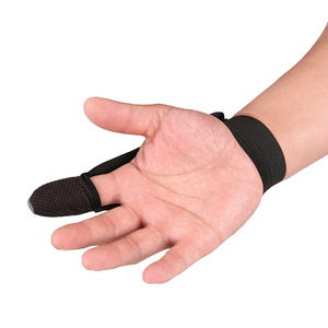 Single <b>Finger</b> Winter Fishing Casting <b>Glove</b> Anti-Slip Elastic Protector Anti-Pilling Casual Polyester Outdoor Tool for Fishermen - Product Image 6