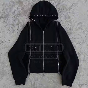 ชุดวอร์มพลอยเทียมสำหรับผู้ชายไซส์พิเศษชุดวอร์มสำหรับวิ่ง - Product Image 3