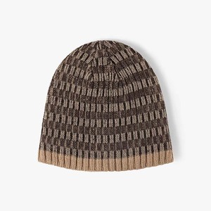 Autumn Winter Jacquard Knitted <b>Cap</b> Cross-Border Trendy <b>Personalised</b> Ready-Made Beanie Warm Hip-Hop Casual Style for Men - Product Image 6