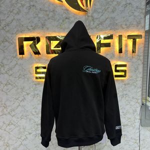 Giá cả cạnh tranh trưởng cắt hoodie Rhinestone <span class=keywords><strong>Zip</strong></span> <span class=keywords><strong>Up</strong></span> Puff Áo khoác axit rửa cổ điển rửa người đàn ông lông cừu dạo phố Áo Hoodie - Product Image 4