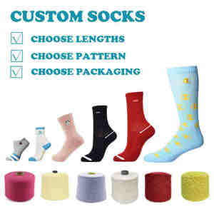 Calcetines deportivos antideslizantes unisex de punto de algodón con diseño personalizado para hombres y mujeres, Calcetines antideslizantes - Product Image 6