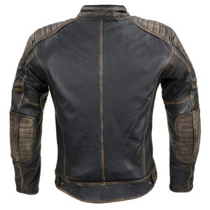 Blouson de moto en cuir de vachette premium pour les coureurs - Product Image 2