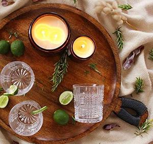 Vente en gros de plats ronds décoratifs en bois de la meilleure qualité pour le service des aliments Vaisselle pour la maison Restaurant - Product Image 4