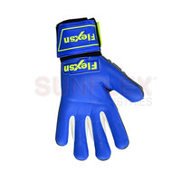 Gants de gardien de but de football professionnels de haute qualité, légers, en cuir, couleurs personnalisées, antidérapants, respirants, fermeture à boucle et crochet