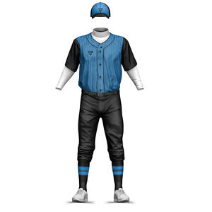 Camiseta de béisbol sublimada personalizada, nuevo estilo, alta calidad, secado rápido, duradero, uniforme de béisbol con botones - Product Image 3