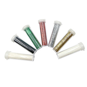 7pcs 14g 1/64 Chunky Biodégradable PLA Glitter 7 Mix Couleurs pour X'mas Craft Activities - Product Image 5
