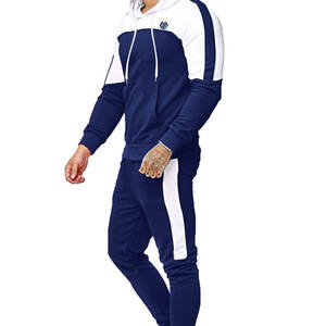 Survêtements pour hommes 100% coton Logo personnalisé motif solide vêtements d'entraînement et de jogging pour les ensembles respirants d'hiver les plus vendus - Product Image 6