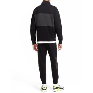 2024 survêtement pour hommes avec logo personnalisé Joggers 2 pièces ensemble hommes Zipper Joggers costume rayures Polyester survêtements pour hommes/femmes - Product Image 2