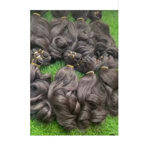 ผมต่อของมนุษย์แท้แบบบราซิล12A 10A 9A คลื่นธรรมชาติสองชั้นดึงธรรมชาติ - Product Image 4