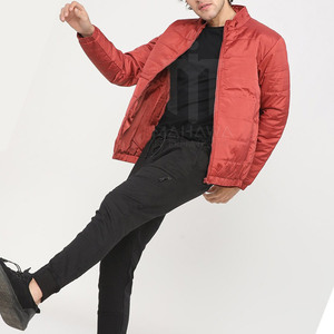 Blouson matelassé respirant et écologique pour homme, modèle 2025, le plus vendu, avec col montant de haute qualité et logo frontal, idéal pour l'hiver - Product Image 5