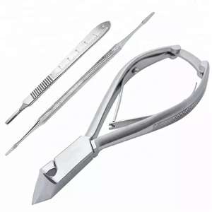 Coupe-ongles professionnel Pinces à cuticules Pinces de pédicure Instruments de podologie en acier inoxydable PAR ANAAIF - Product Image 6