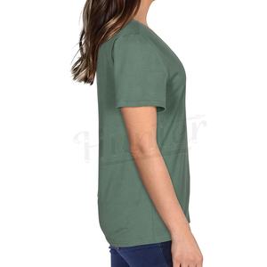 Camiseta de tendencia de alta calidad para mujer, camiseta personalizada de algodón de gran tamaño para mujer, Camiseta 100% de alta calidad para mujer - Product Image 3