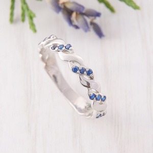 เครื่องประดับสำหรับผู้หญิงแหวนเงินสไตล์โบโฮ925เครื่องประดับเงินสเตอลิงสีฟ้าโทแพซพลอยแฮนด์เมดของขวัญยอดนิยมสำหรับความรัก - Product Image 5