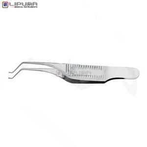 Pinzas Hess Iris de 0.3 mm con Dientes, Pinzas Hess Iris de 1x2 Dientes de 0.5 mm, 2 3/4, Micro Pinzas Quirúrgicas Oftálmicas, Instrumentos Médicos - Product Image 5