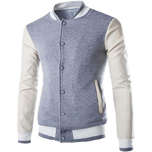 Veste universitaire brodée 100% coton |   Logo frontal personnalisable, sweat à capuche d'hiver unisexe, service OEM |   Commandes en gros pour les clubs - Product Image 1