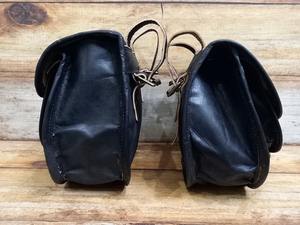 Alforjas de cuero genuino para motocicleta de estilo Vintage, 2 uds., alforjas con patrón de caramelo, equipaje de viaje y bolsa de noche, uso a la moda - Product Image 5