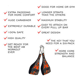 Sangles AB pour musculation, boxe, suspension, gym, musculation - Product Image 2