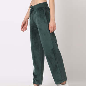 Ropa de calle personalizada, pantalones de chándal de lana de algodón para mujer, pantalones personalizados de talla grande para mujer, pantalones y pantalones informales para mujer - Product Image 3