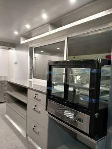 Camion de restauration mobile avec cuisine complète, camion de restauration rapide personnalisé pour pizzas, hot-dogs, barbecue, entièrement équipé, à vendre - Product Image 6