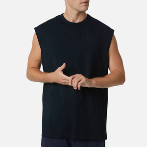Débardeur Homme en Coton 100% de Haute Qualité, Design Personnalisé, Débardeur Casual Surdimensionné sans Manches pour Homme - Product Image 5