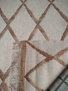 Tapis luxueux en laine de jute tissé à la main Technique de tissage plat Designer indien Tout l'intérieur Utilisation Prix du fabricant Tapis et ensembles - Product Image 6