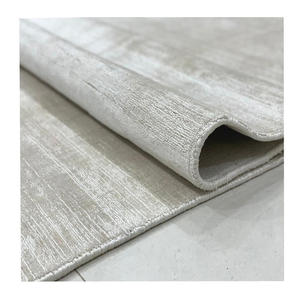 Tapis tissé à la main doux et brillant de luxe personnalisé, grand tapis réutilisable de salon adapté à l'entrée de supermarché de chambre d'hôtel - Product Image 1